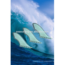 2015 new style honeycomb fiberglass surfboard fin.